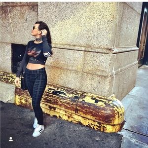 Plaid Patrizia Luca leggings with a side zip and button closure Size XS